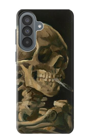 S3358 Vincent Van Gogh Skeleton Cigarette Case For Samsung Galaxy A37