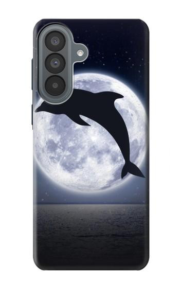 S3510 Dolphin Moon Night Case For Samsung Galaxy A37