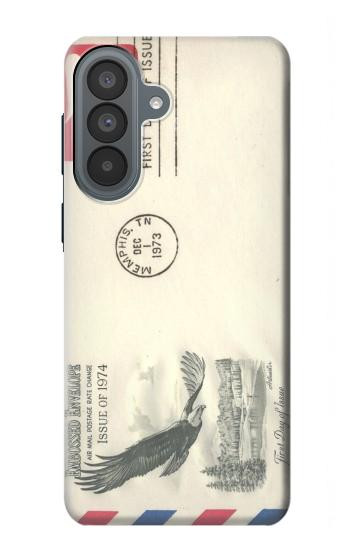 S3551 Vintage Airmail Envelope Art Case For Samsung Galaxy A37