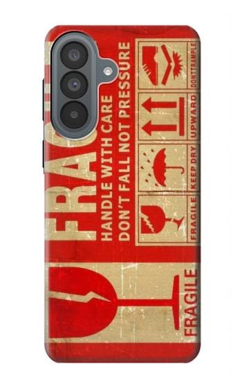 S3552 Vintage Fragile Label Art Case For Samsung Galaxy A37