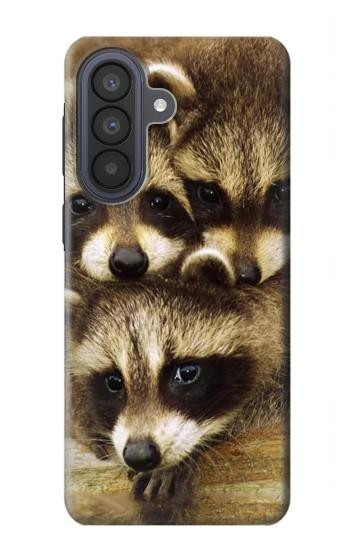 S0977 Baby Raccoons Case For Samsung Galaxy A57