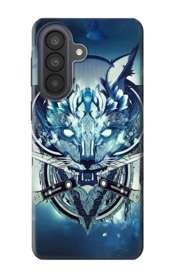S1135 Wolf with knives Rock Case For Samsung Galaxy A57