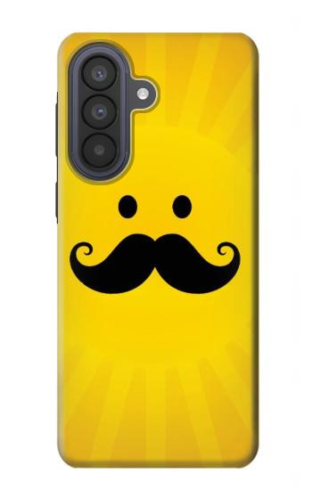 S1145 Yellow Mustache Sun Case For Samsung Galaxy A57