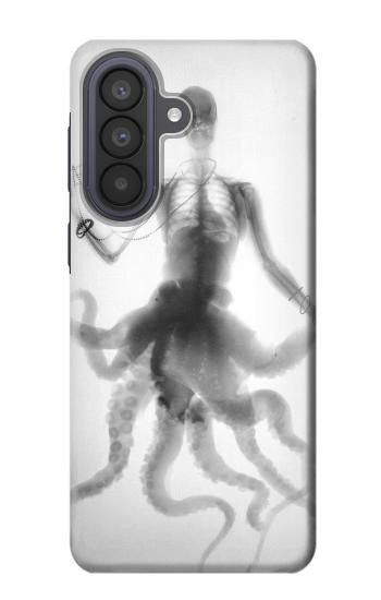 S1432 Skull Octopus X-ray Case For Samsung Galaxy A57