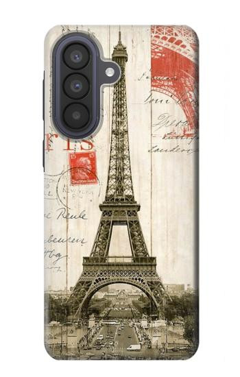 S2108 Eiffel Tower Paris Postcard Case For Samsung Galaxy A57