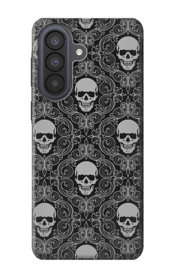 S2371 Skull Vintage Monochrome Pattern Case For Samsung Galaxy A57