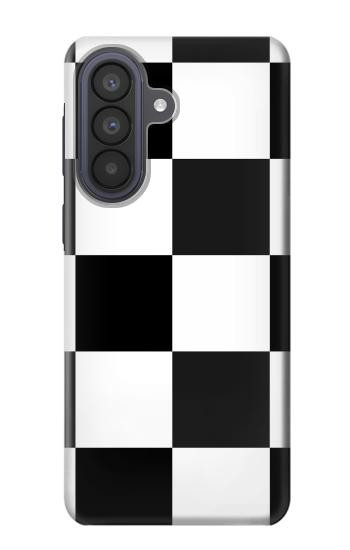 S2492 Black and White Check Case For Samsung Galaxy A57