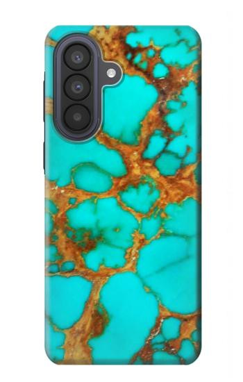 S2688 Aqua Copper Turquoise Gemstone Graphic Case For Samsung Galaxy A57