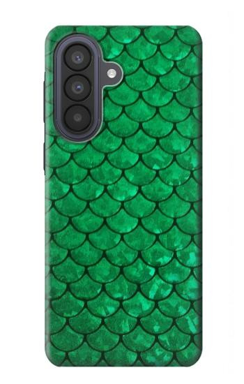 S2704 Green Fish Scale Pattern Graphic Case For Samsung Galaxy A57