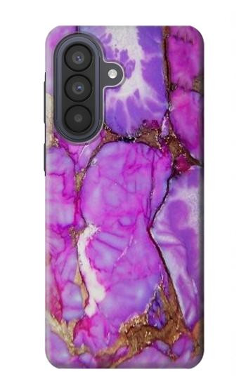 S2907 Purple Turquoise Stone Case For Samsung Galaxy A57