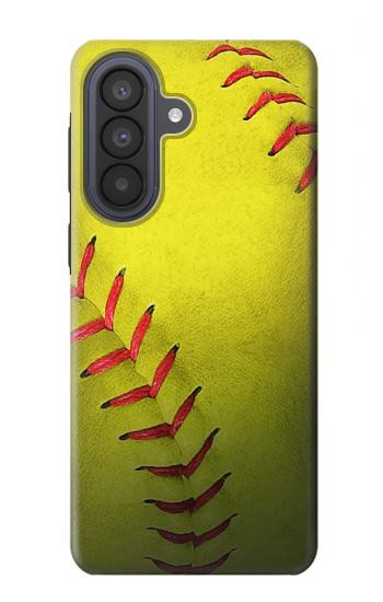 S3031 Yellow Softball Ball Case For Samsung Galaxy A57