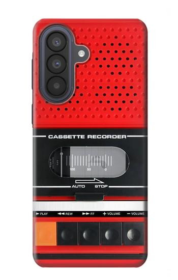S3204 Red Cassette Recorder Graphic Case For Samsung Galaxy A57