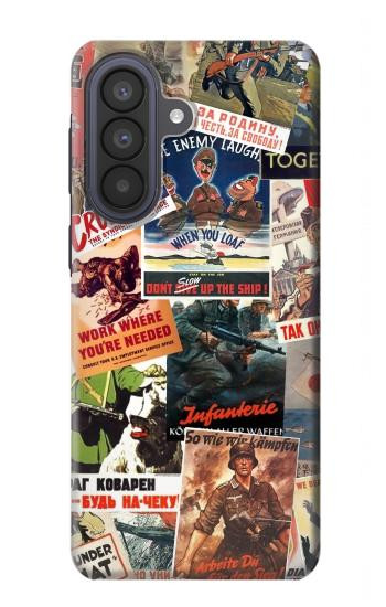 S3905 Vintage Army Poster Case For Samsung Galaxy A57