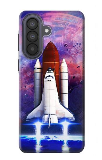 S3913 Colorful Nebula Space Shuttle Case For Samsung Galaxy A57