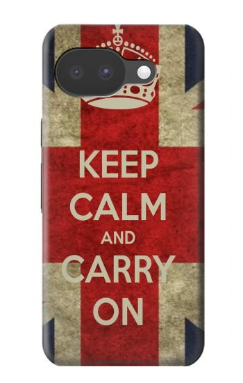 S0674 Keep Calm and Carry On Case For Google Pixel 10a