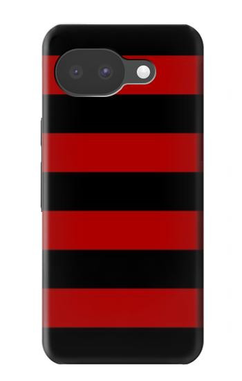 S2638 Black and Red Striped Case For Google Pixel 10a
