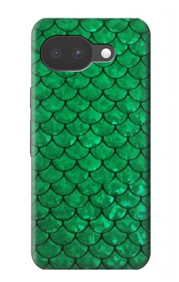 S2704 Green Fish Scale Pattern Graphic Case For Google Pixel 10a