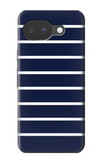 S2767 Navy White Striped Case For Google Pixel 10a