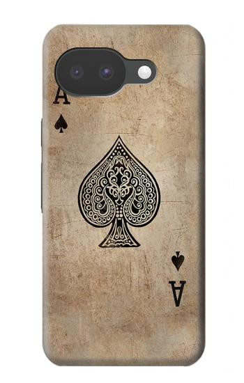 S2928 Vintage Spades Ace Card Case For Google Pixel 10a