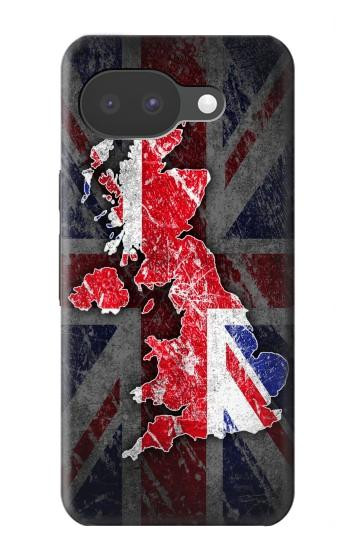 S2936 UK British Flag Map Case For Google Pixel 10a