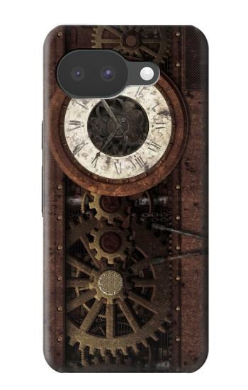 S3221 Steampunk Clock Gears Case For Google Pixel 10a