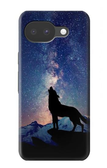 S3555 Wolf Howling Million Star Case For Google Pixel 10a