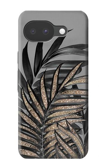 S3692 Gray Black Palm Leaves Case For Google Pixel 10a