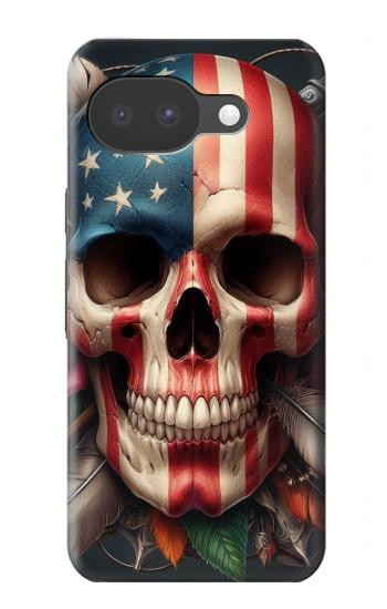 S4015 Skull American Flag Case For Google Pixel 10a