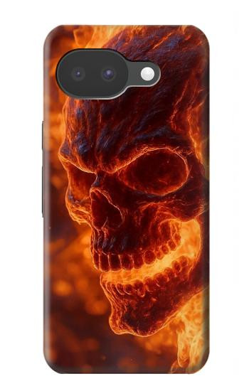 S4062 Fire Skull Case For Google Pixel 10a