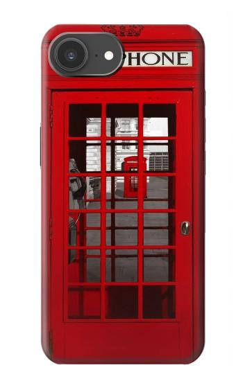 S0058 British Red Telephone Box Case For iPhone 17e