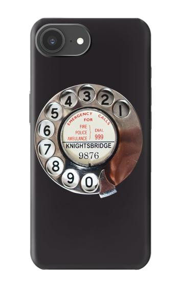 S0059 Retro Rotary Phone Dial On Case For iPhone 17e