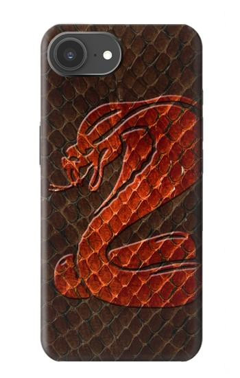 S0663 Cobra Snake Skin Case For iPhone 17e