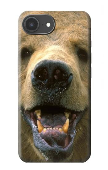 S0840 Grizzly Bear Face Case For iPhone 17e