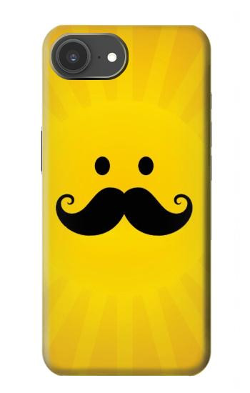 S1145 Yellow Mustache Sun Case For iPhone 17e
