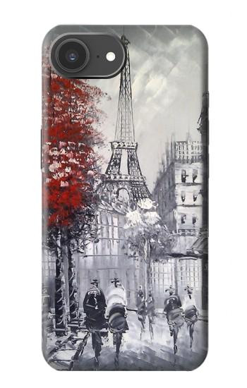 S1295 Eiffel Painting of Paris Case For iPhone 17e