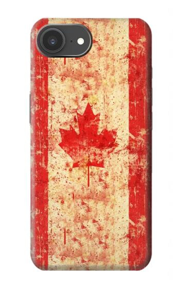 S1603 Canada Flag Old Vintage Case For iPhone 17e