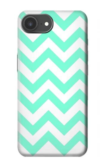S1723 Mint Chevron Zigzag Case For iPhone 17e