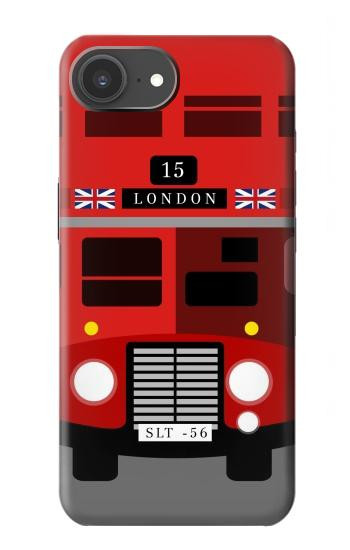 S2058 England British Double Decker Bus Case For iPhone 17e