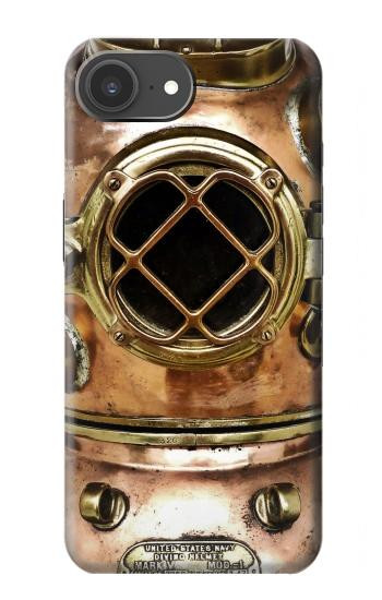 S2412 Vintage Deep Sea Diving Helmet Case For iPhone 17e