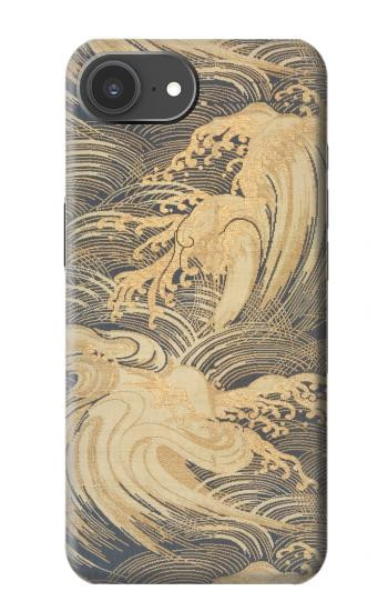 S2680 Japan Art Obi With Stylized Waves Case For iPhone 17e