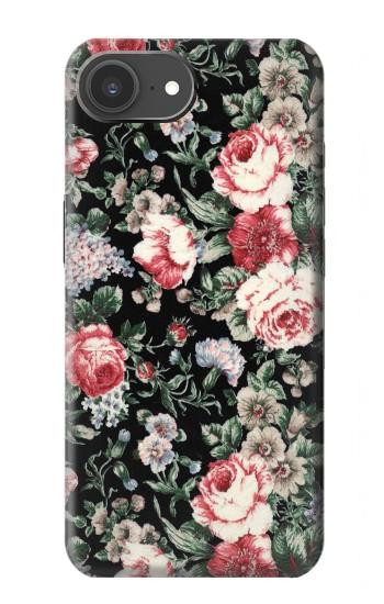 S2727 Vintage Rose Pattern Case For iPhone 17e