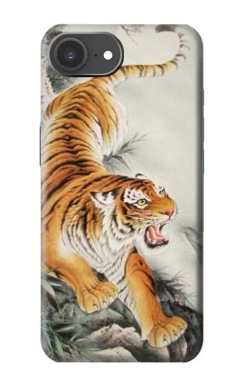 S2751 Chinese Tiger Brush Painting Case For iPhone 17e