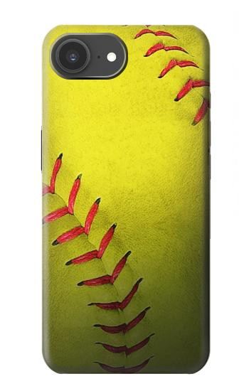 S3031 Yellow Softball Ball Case For iPhone 17e