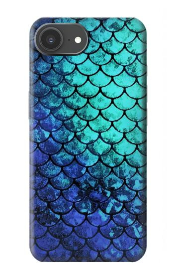 S3047 Green Mermaid Fish Scale Case For iPhone 17e