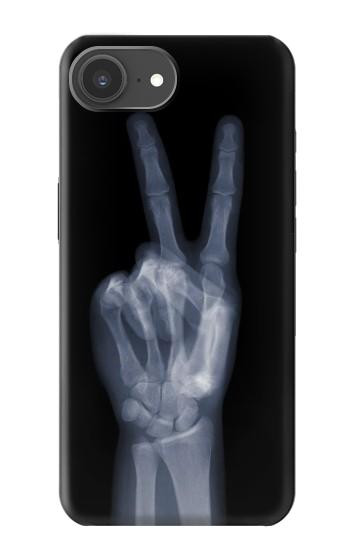 S3101 X-ray Peace Sign Fingers Case For iPhone 17e