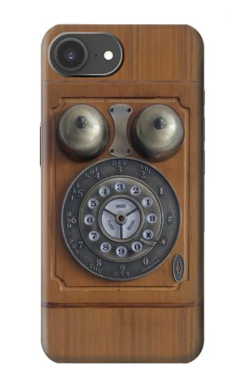S3146 Antique Wall Retro Dial Phone Case For iPhone 17e