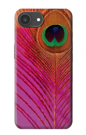 S3201 Pink Peacock Feather Case For iPhone 17e