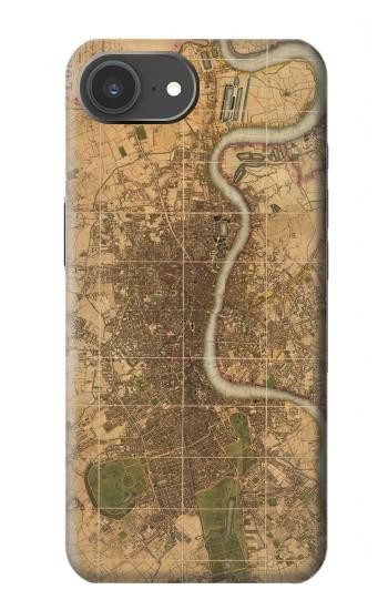 S3230 Vintage Map of London Case For iPhone 17e