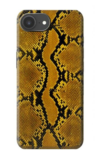 S3365 Yellow Python Skin Graphic Print Case For iPhone 17e