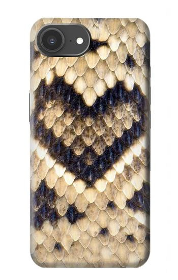 S3417 Diamond Rattle Snake Graphic Print Case For iPhone 17e